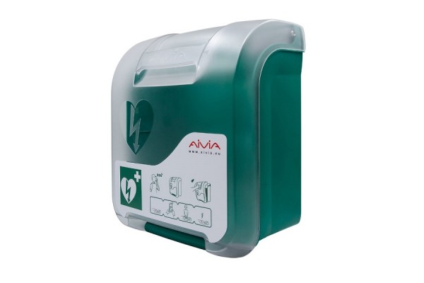 Szafka na defibrylator Aivia In z alarmem X3AI00-XX100