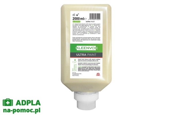 kleenvox ultra paint 2000ml - specjalistyczna pasta czyszcząca dłonie kleenvox higiena i ochrona skóry 2
