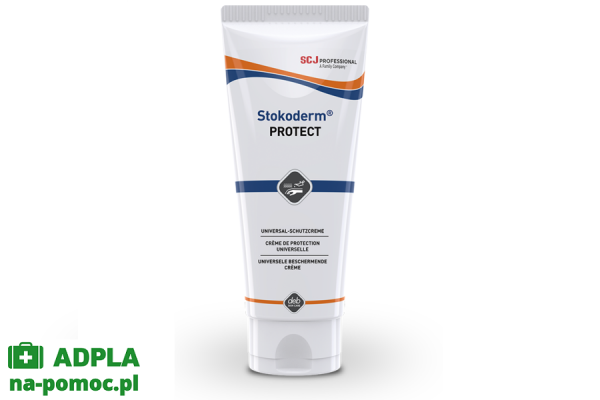 stokoderm protect 100 ml - krem ochronny (mała tubka) deb-stoko higiena i ochrona skóry 2