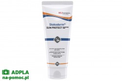 Stokoderm Sun Protect 50 PURE 100 ml - krem ochronny UV-A,B,C (mała tubka)