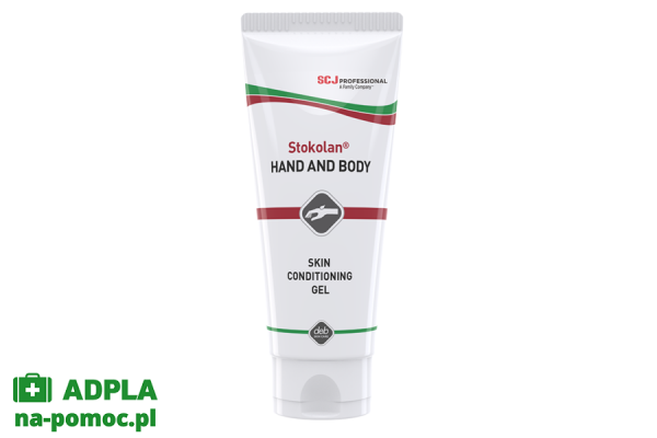 stokolan hand&body 100ml - balsam nawilżający (mała tubka) deb-stoko higiena i ochrona skóry 2