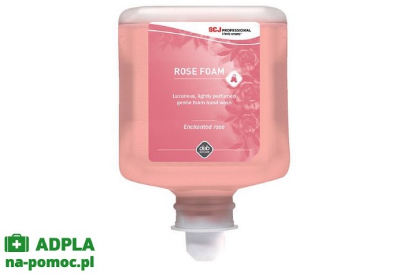 refresh rose foam deb stoko 1000ml deb-stoko higiena i ochrona skóry 2