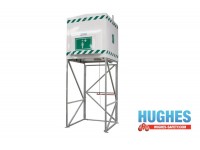 Prysznic bezpieczeństwa mrozoodporny z podgrzewanym zbiornikiem 1500 litrów do -35 C HUGHES EXP-MH-14K/1500