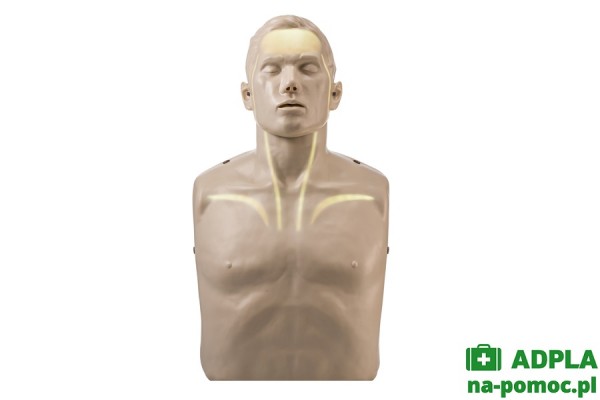 manekin medline amoul man z wizualizacją efektów uciśnięć klatki piersiowej medline fantomy do resuscytacji fantomy do pierwszej pomocy 2