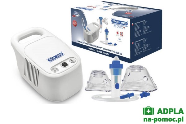 inhalator kompresorowy tm-neb hospi + irygator tech-med tech-med sprzęt medyczny 2