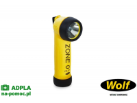 latarka bateryjna atex mini, 3 diody led wolf oświetlenie specjalistyczne 7