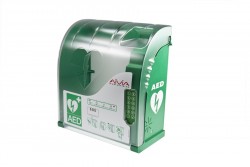 Szafka na defibrylator Aivia 210 podgrzewanie / chłodzenie z alarmem + kod kat. X2A210-XX101