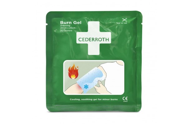 Opatrunek hydrożel na oparzenia Cederroth Burn Gel Dressing 1 szt. 20x20 cm REF 51011015