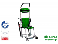 krzesło ewakuacyjne transportowe skid ok b max z podłokietnikami do 250 kg spencer spencer sprzęt ratowniczy 7