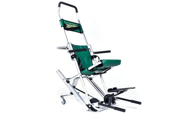 krzesło ewakuacyjne escape-carry chair cf transport w górę i w dół , wieszak i pokrowiec w zestawie, udźwig 185kg, 3 lata gwarancji escape mobility company sprzęt do ewakuacji 2