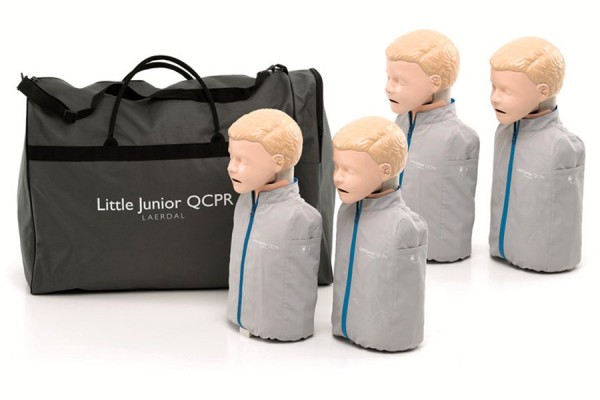 Fantomy do nauki resuscytacji dziecięce Laerdal Little Junior QCPR 4-pak