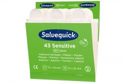 Plastry opatrunkowe do skóry wrażliwej Salvequick Sensitive Cederroth REF 6943