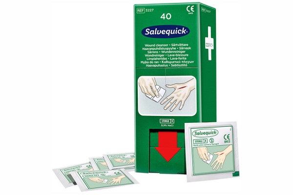 myjka do ran cederroth salvequick 40 sztuk cederroth wkłady uzupełniające wyposażenie apteczek 7