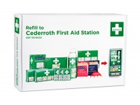 zestaw uzupełniający do apteczki cederroth first aid panel, dla art. 190900 ref 264000 cederroth wkłady uzupełniające wyposażenie apteczek 11