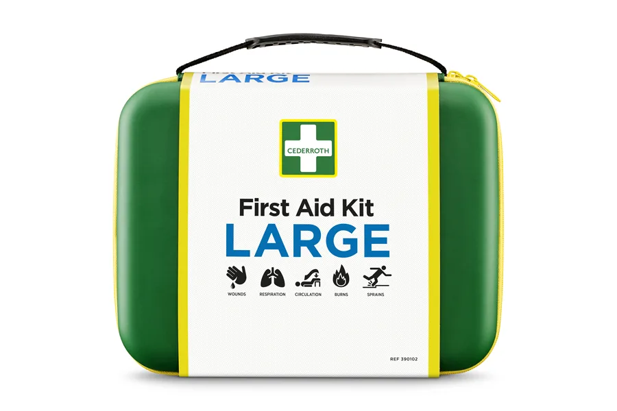 Apteczka pierwszej pomocy przenośna Cederroth First Aid Kit Large - duża REF 390102