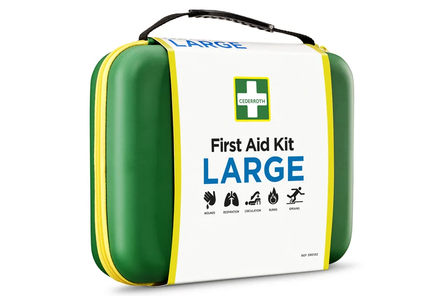 Apteczka pierwszej pomocy przenośna Cederroth First Aid Kit Large - duża REF 390102 - obrazek 3