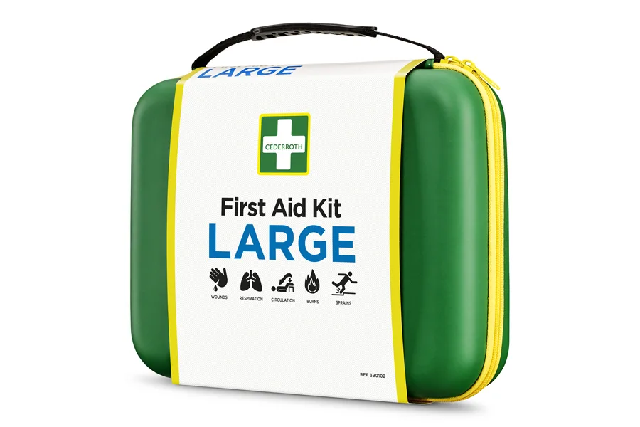 Apteczka pierwszej pomocy przenośna Cederroth First Aid Kit Large - duża REF 390102 - obrazek 2