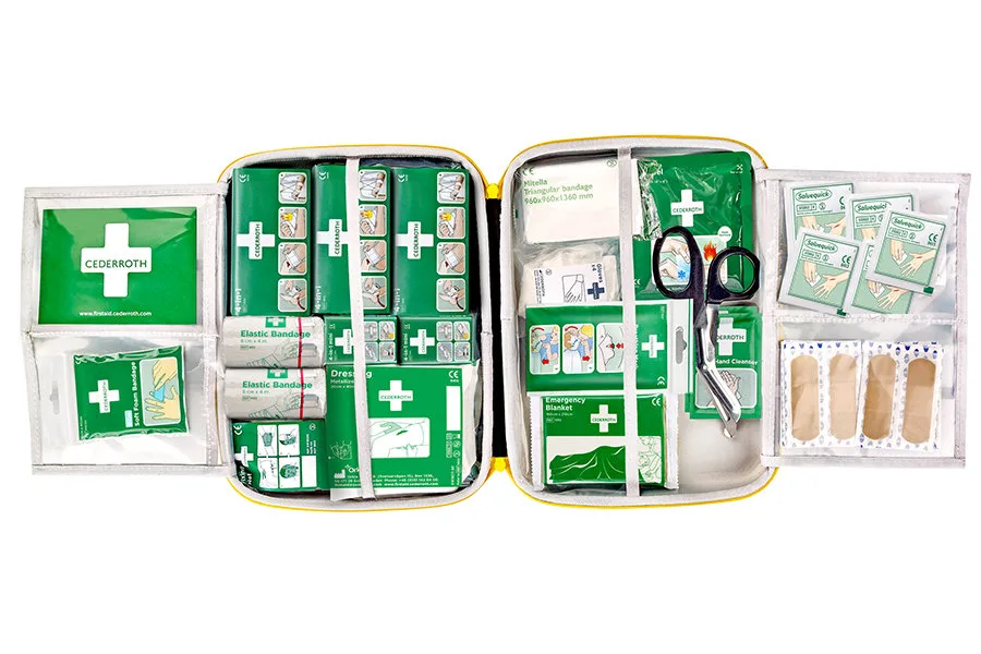 Apteczka pierwszej pomocy przenośna Cederroth First Aid Kit Large - duża REF 390102 - obrazek 4
