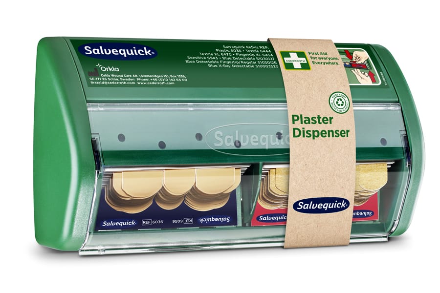 Automat z plastrami opatrunkowymi Cederroth Salvequick Dispenser REF 490700 - obrazek 3