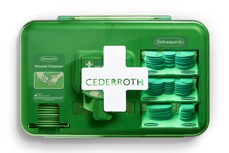 Automat na plastry Plus Cederroth - plastry niebieskie REF 51011009