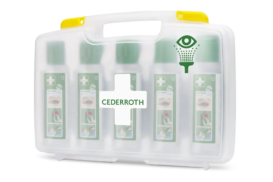 Walizka z płukankami Cederroth Eye Wash 5 x 500 ml REF 51011042 - obrazek 3