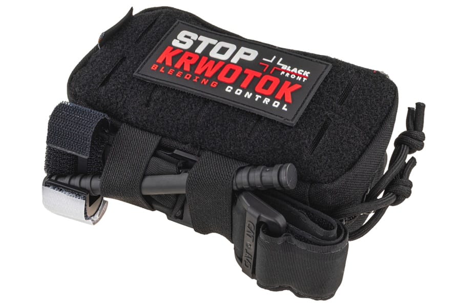 Zestaw ratowniczy STOP KRWOTOK TC3 BLACK FRONT - obrazek 2