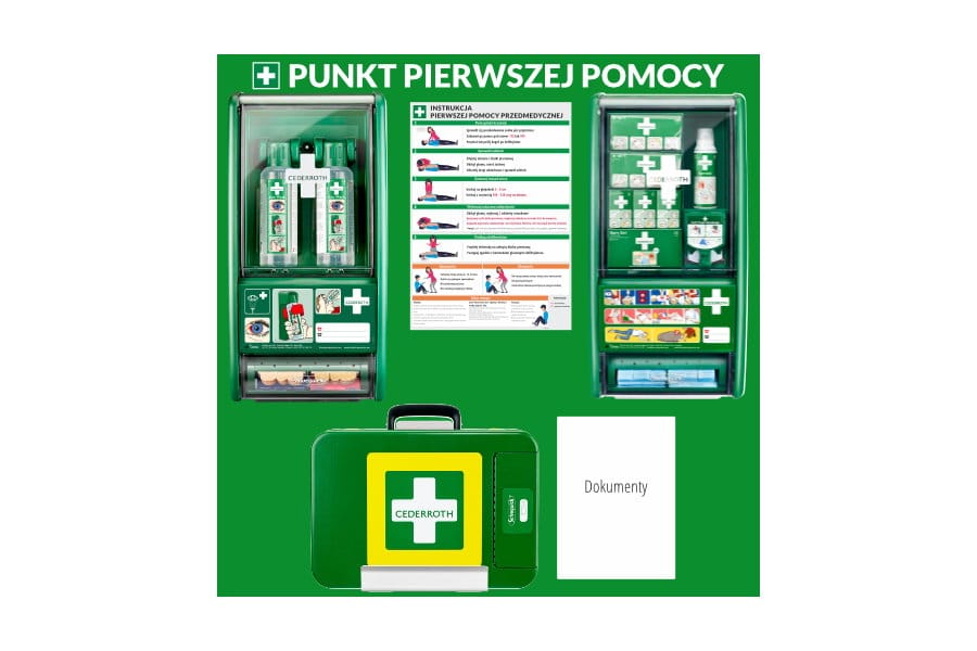 Punkt pierwszej pomocy - tablica mobilna - wersja STANDARD 1 - obrazek 2