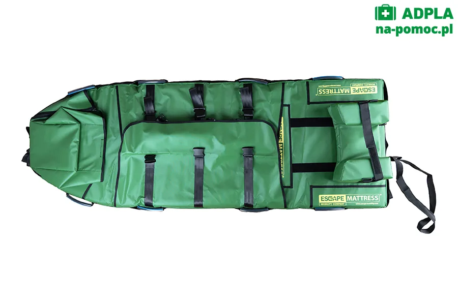 Materac ewakuacyjny składany COMPACT 200 x 68 cm + pokrowiec